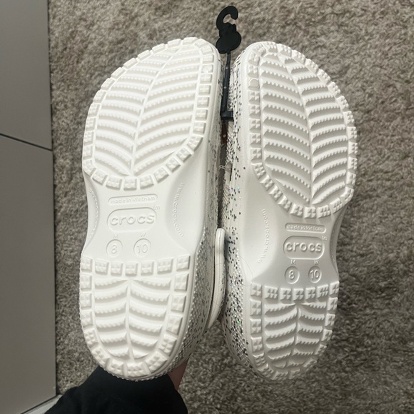 NWT Glittery Adult Unisex Crocs - Picture 4 of 4